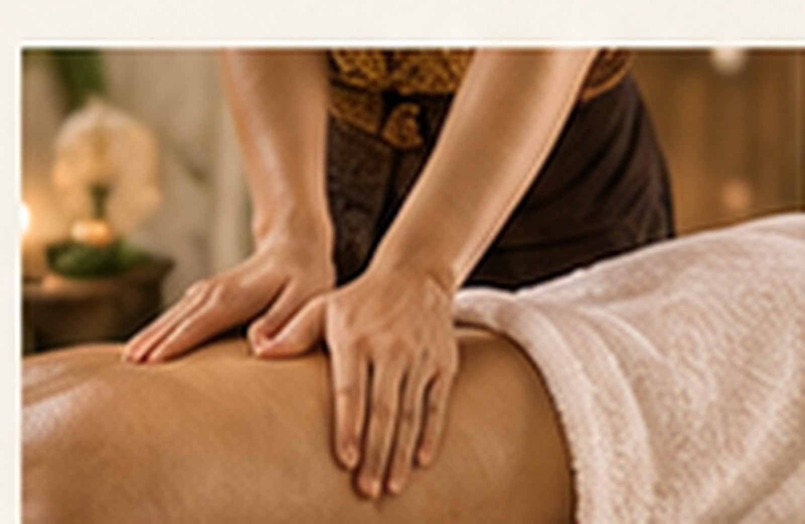 Thai massage